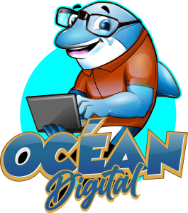 mascotte de ocean digital agence web wordpress en charente maritime