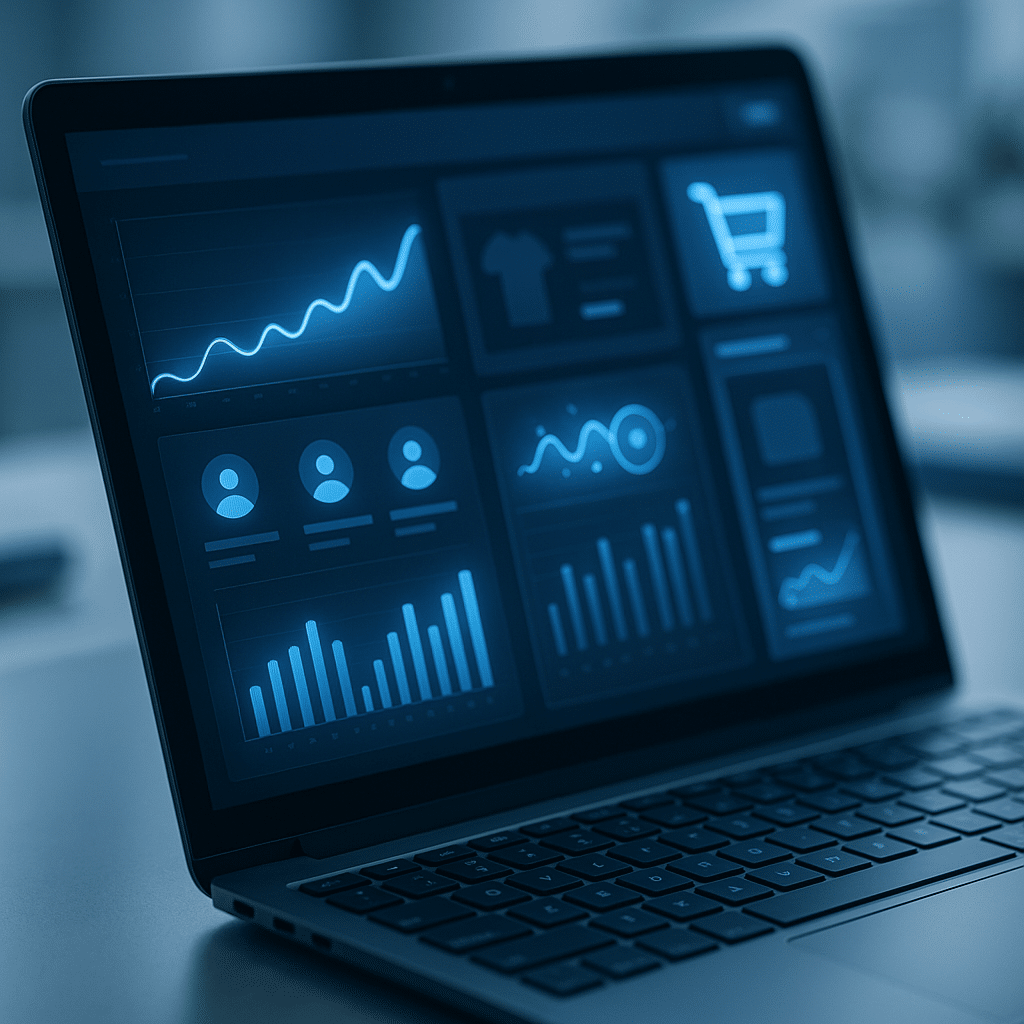 site e-commerce - illustration